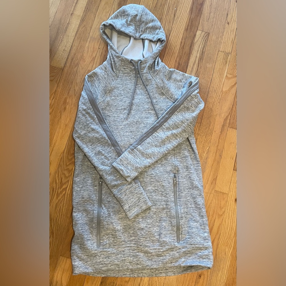 Athleta hooded tunic dress - like new!